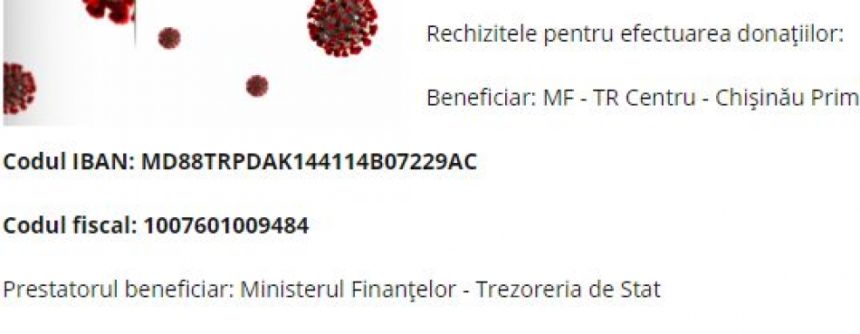 (raport) Cum au fost repartizate donațiile venite la Primăria Chișinău pentru lupta cu Covid-19: Spitalele au prezentat cum au cheltuit banii (raport) Cum au fost repartizate donațiile venite la Primăria Chișinău pentru lupta cu Covid-19: Spitalele au prezentat cum au cheltuit banii
